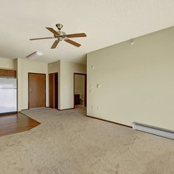 living room at Heritage village apartments in Sartell, MN