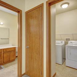 bedroom at Heritage village apartments in Sartell, MN