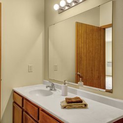 bathroom at Heritage village apartments in Sartell, MN