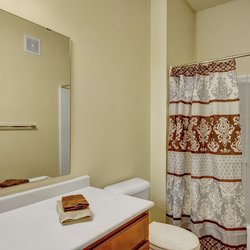 bathroom at Heritage village apartments in Sartell, MN