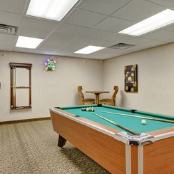 pool table at Heritage village apartments in Sartell, MN