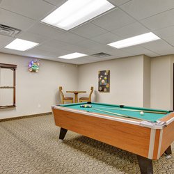 pool table at Heritage village apartments in Sartell, MN